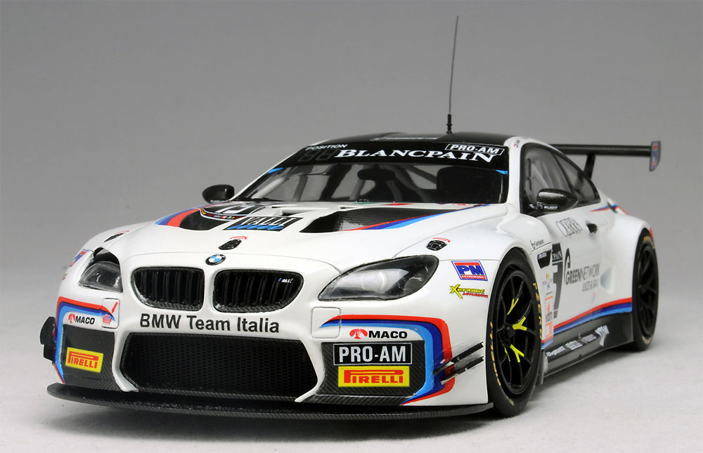 BMW M6 GT3 2016 GTシリーズ イタリア モンツァ プラモデル (NuNu 1/24 レーシングシリーズ No.PN24003) 商品画像_2