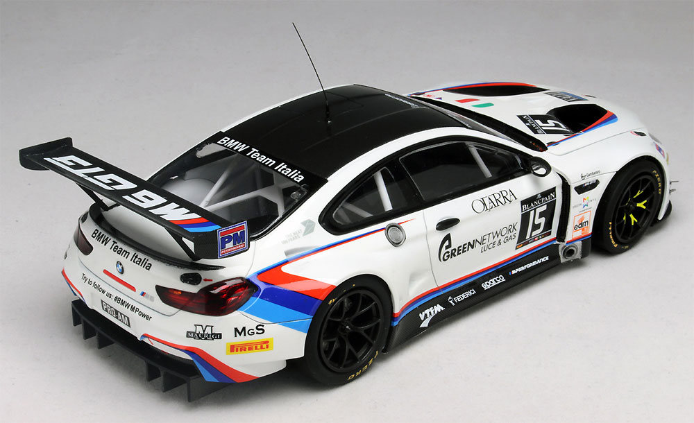 BMW M6 GT3 2016 GTシリーズ イタリア モンツァ プラモデル (NuNu 1/24 レーシングシリーズ No.PN24003) 商品画像_4