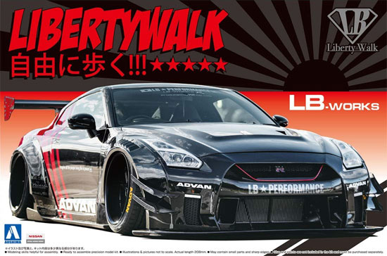 LBワークス R35 GT-R type2 Ver.2 (プラモデル)