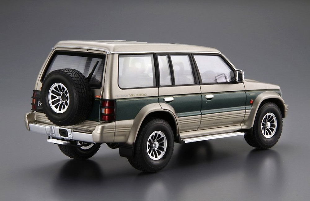 ミツビシ V43W パジェロ スーパーエクシード '91 プラモデル (アオシマ 1/24 ザ・モデルカー No.107) 商品画像_3