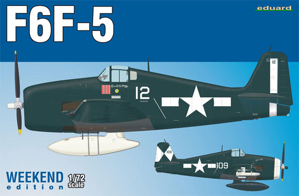 F6F-5 ヘルキャット プラモデル (エデュアルド 1/72 ウィークエンド エディション No.7450) 商品画像