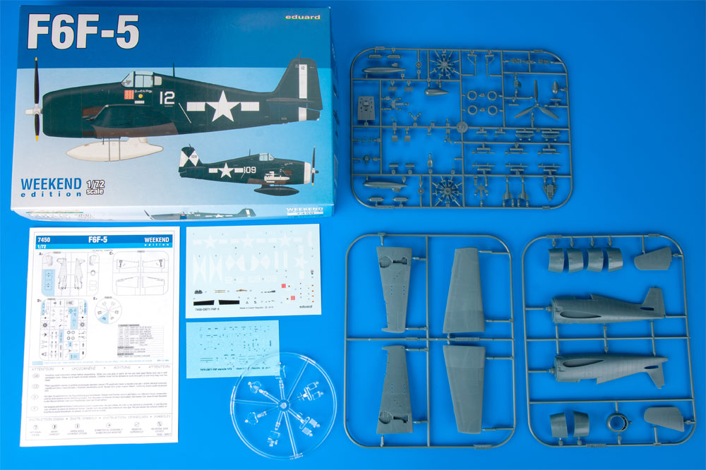 F6F-5 ヘルキャット プラモデル (エデュアルド 1/72 ウィークエンド エディション No.7450) 商品画像_1