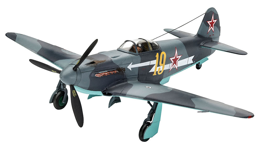 ヤコブレフ Yak-3 プラモデル (レベル 1/72 飛行機 No.03894) 商品画像_2