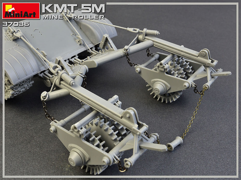 KMT-5M マインローラー プラモデル (ミニアート 1/35 ミリタリーミニチュア No.37036) 商品画像_2