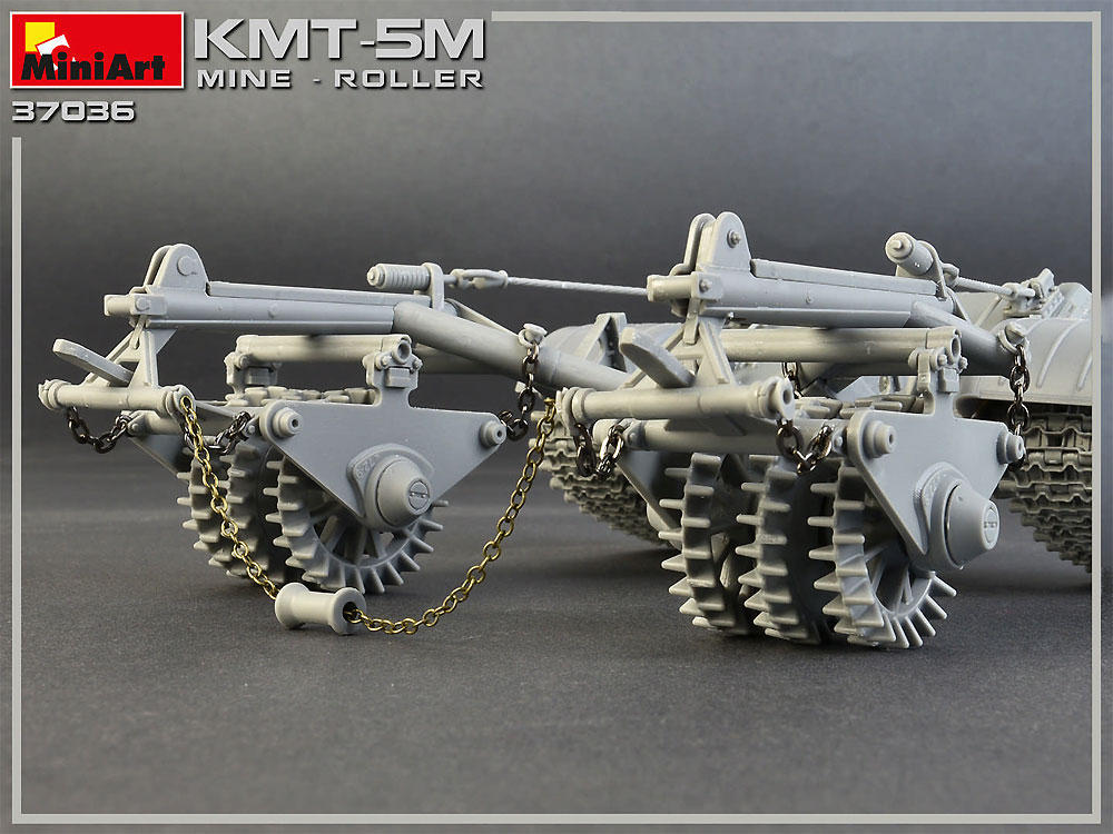 KMT-5M マインローラー プラモデル (ミニアート 1/35 ミリタリーミニチュア No.37036) 商品画像_3