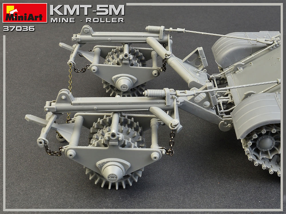 KMT-5M マインローラー プラモデル (ミニアート 1/35 ミリタリーミニチュア No.37036) 商品画像_4