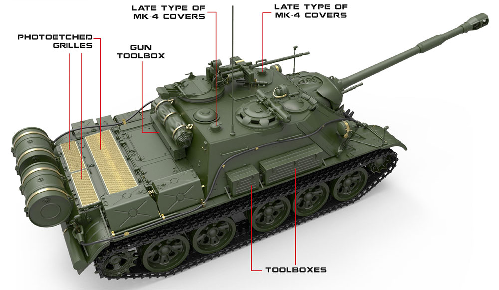 SU-122-54 後期型 プラモデル (ミニアート 1/35 ミリタリーミニチュア No.37042) 商品画像_3