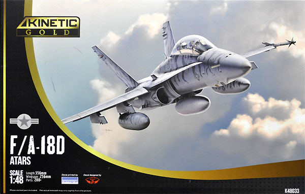 F/A-18D ATARS プラモデル (キネティック 1/48 エアクラフト プラモデル No.K48033) 商品画像