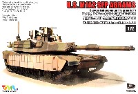 ティーモデル 1/72 ミリタリー プラモデル アメリカ M1A2 エイブラムス戦車 SEP TUSK 1 w/M151 CROWS 2