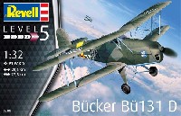 レベル 1/32 Aircraft ビュッカー Bu131D ユングマン