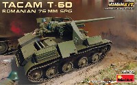 ルーマニア タカム T-60 76mm自走砲 フルインテリア