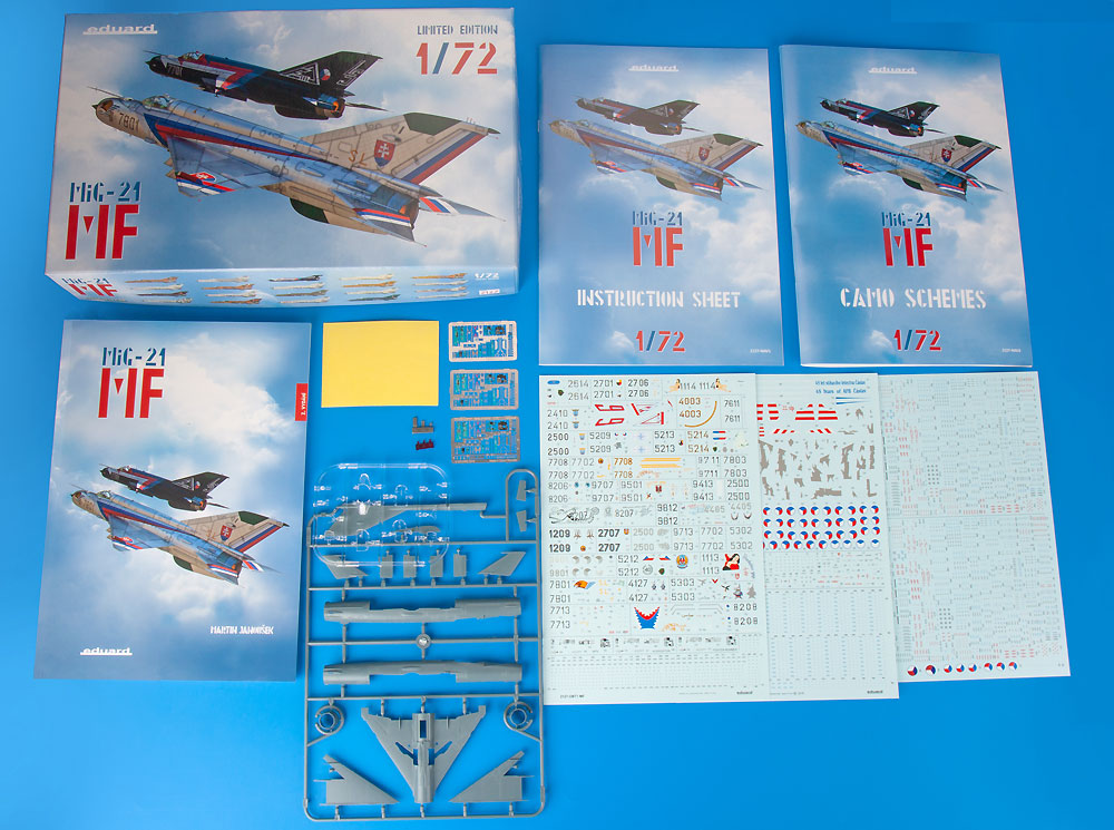 MiG-21MF デュアルコンボ プラモデル (エデュアルド 1/72 リミテッド エディション No.2127) 商品画像_1