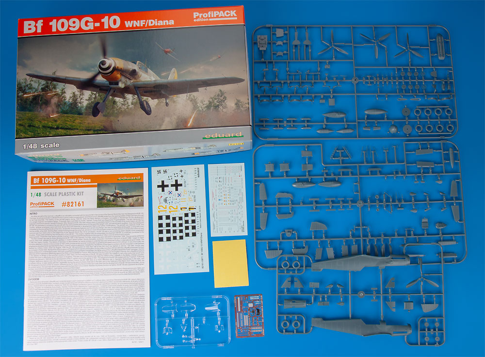 メッサーシュミット Bf109G-10 WNF/ダイアナ プラモデル (エデュアルド 1/48 プロフィパック No.82161) 商品画像_1