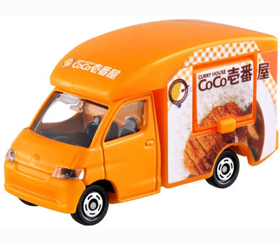 CoCo壱番屋 キッチンカー ミニカー (タカラトミー トミカ No.091) 商品画像