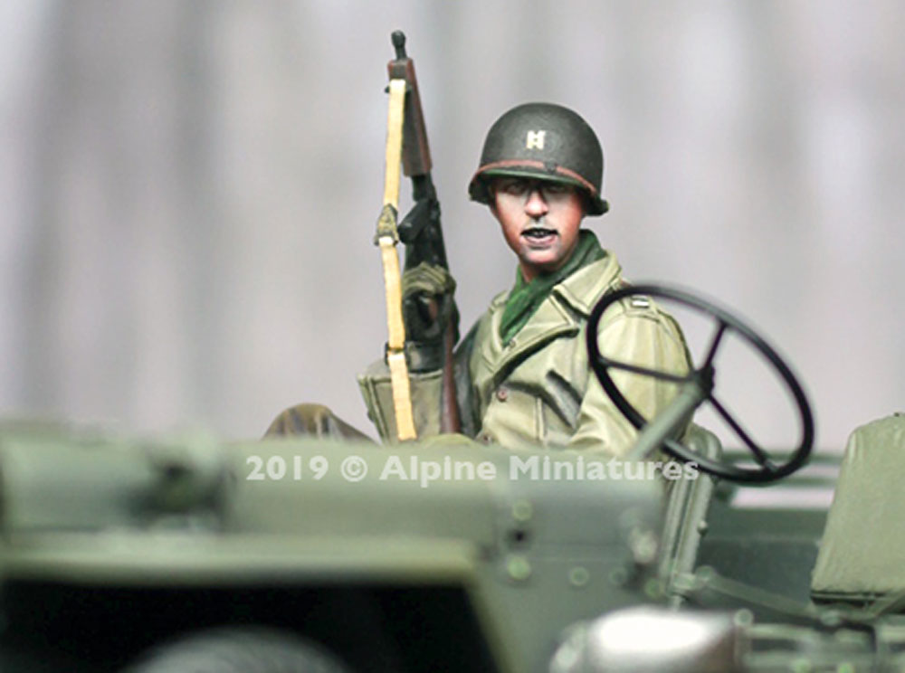 WW2 アメリカ陸軍 斥候へ向かう搭乗兵 レジン (アルパイン 1/35 フィギュア No.AM35260) 商品画像_4