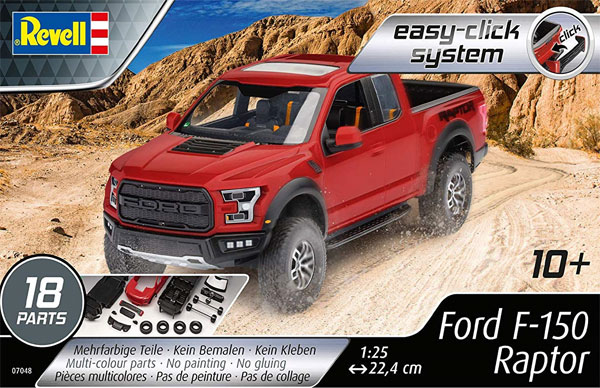 フォード F-150 ラプター プラモデル (レベル easy-click system No.07048) 商品画像