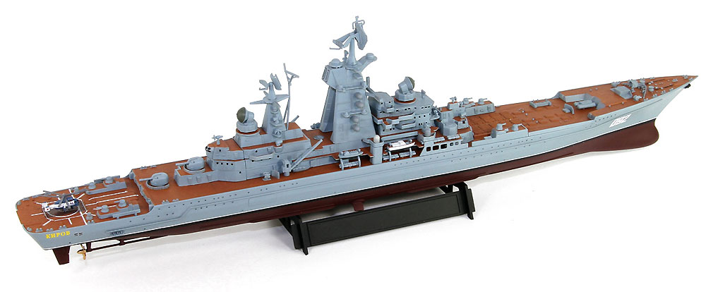 ロシア海軍 キーロフ級 原子力ミサイル巡洋艦 キーロフ (現 アドミラル・ウシャコフ) エッチングパーツ付 プラモデル (ピットロード 1/700 スカイウェーブ M シリーズ No.M049E) 商品画像_3