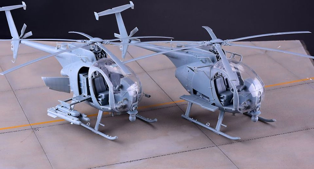 AH-6M/MH-6M リトルバード ナイトストーカーズ プラモデル (キティホーク 1/35 エアモデル No.KH50002) 商品画像_2