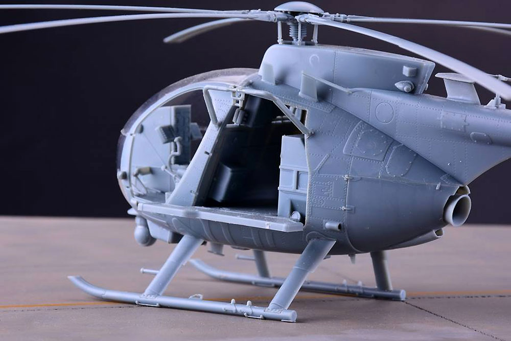 AH-6M/MH-6M リトルバード ナイトストーカーズ プラモデル (キティホーク 1/35 エアモデル No.KH50002) 商品画像_3