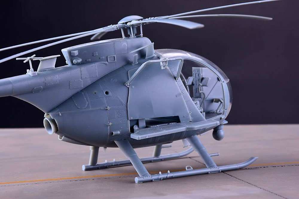 AH-6M/MH-6M リトルバード ナイトストーカーズ プラモデル (キティホーク 1/35 エアモデル No.KH50002) 商品画像_4