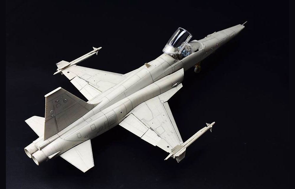 RF-5E タイガーアイ 偵察機 プラモデル (キティホーク 1/32 エアモデル No.KH32023) 商品画像_3