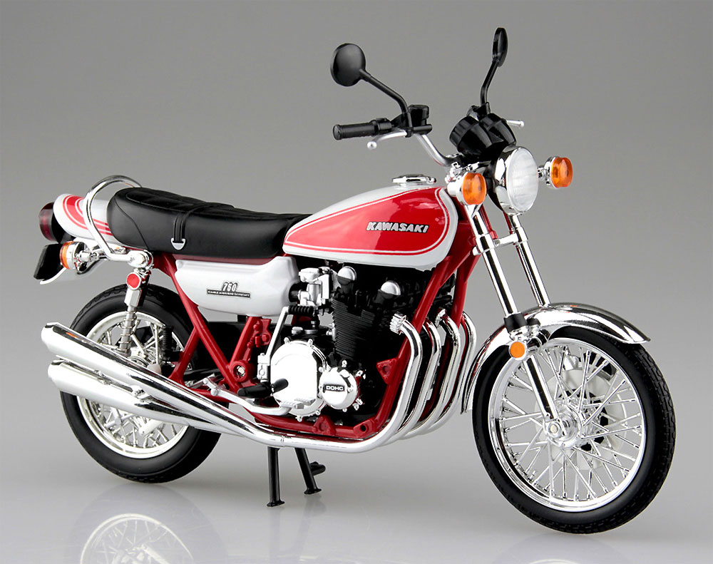 カワサキ 750RS (Z2) 赤白カラー 完成品 (アオシマ 1/12 完成品バイクシリーズ No.105955) 商品画像_2