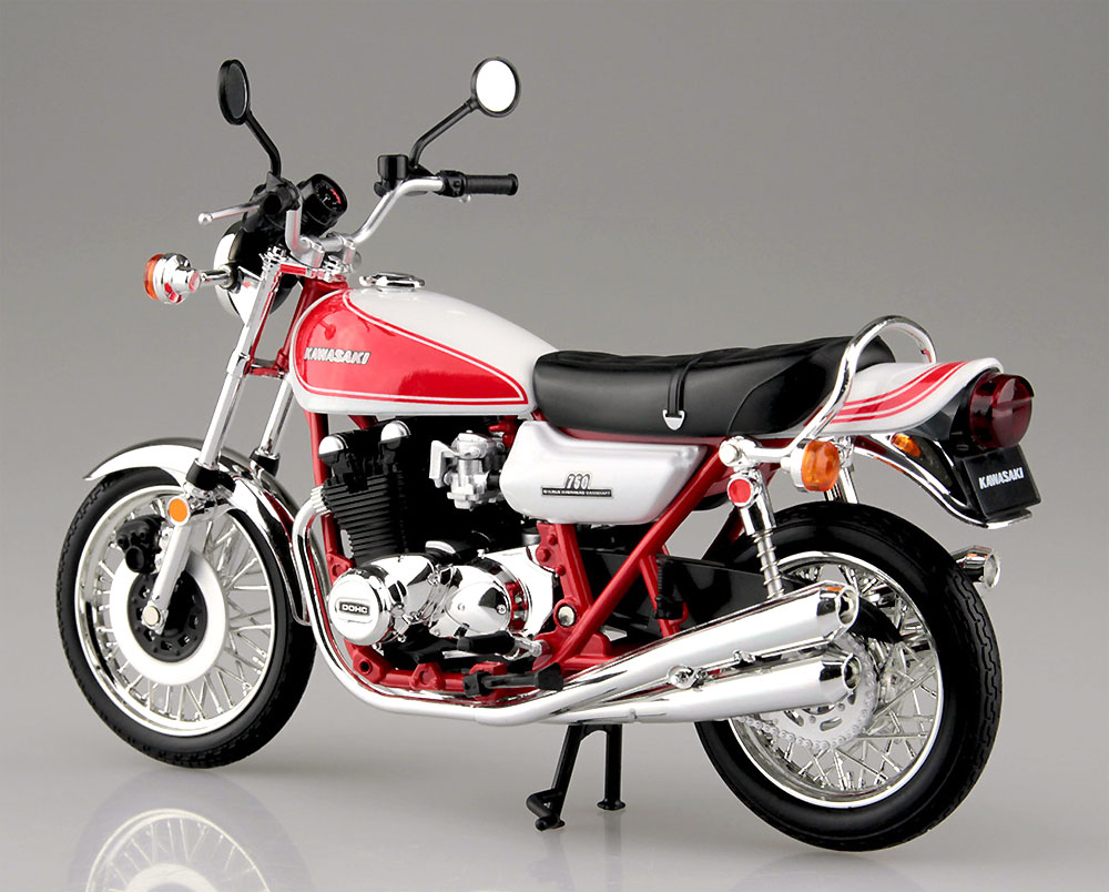 カワサキ 750RS (Z2) 赤白カラー 完成品 (アオシマ 1/12 完成品バイクシリーズ No.105955) 商品画像_3