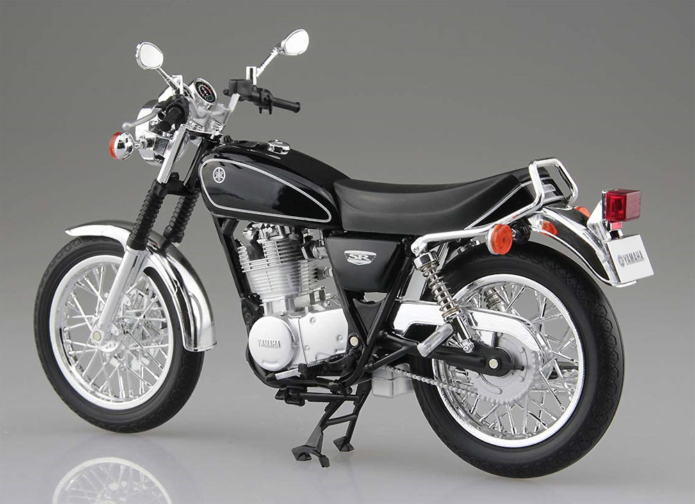 ヤマハ SR400 ヤマハブラック 完成品 (アオシマ 1/12 完成品バイクシリーズ No.105870) 商品画像_3