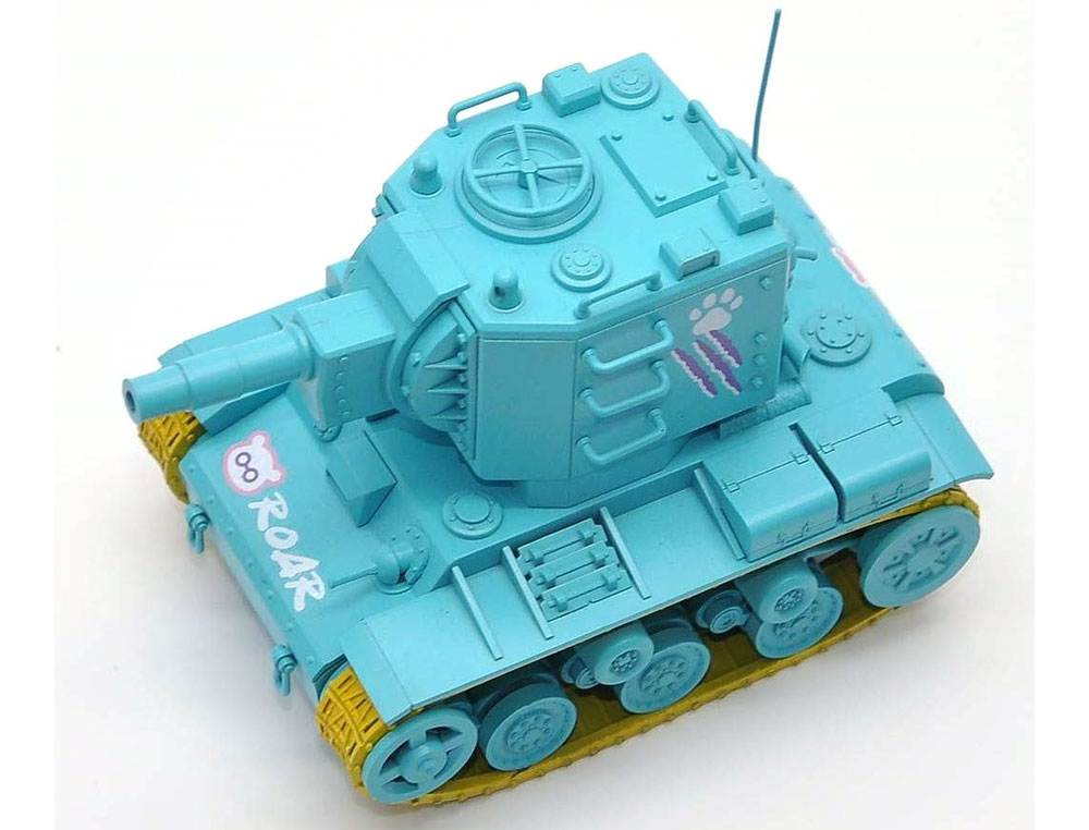 KV-2 ミントグリーンバージョン フィギュア付 プラモデル (MENG-MODEL WORLD WAR TOONS No.WWP-004S) 商品画像_4