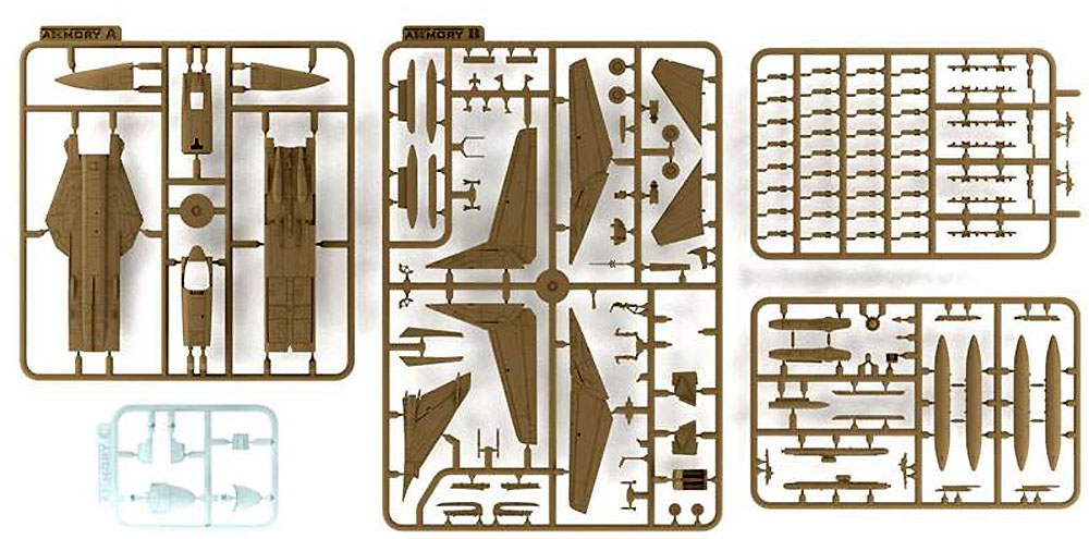 スホーイ Su-24M フェンサーD 旧ソ連諸国 プラモデル (ARMORY 1/144 エアクラフト No.14702) 商品画像_1