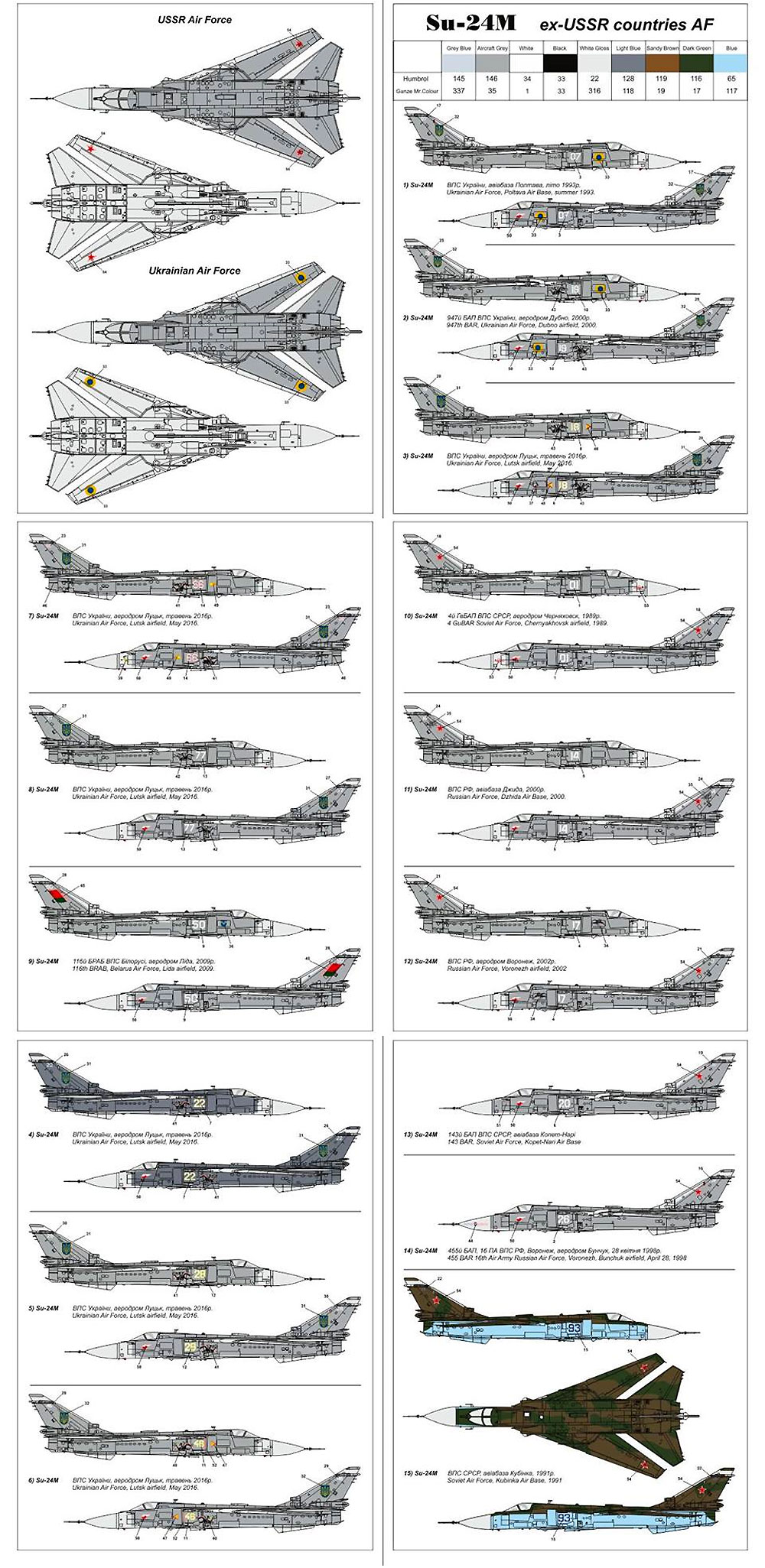 スホーイ Su-24M フェンサーD 旧ソ連諸国 プラモデル (ARMORY 1/144 エアクラフト No.14702) 商品画像_2