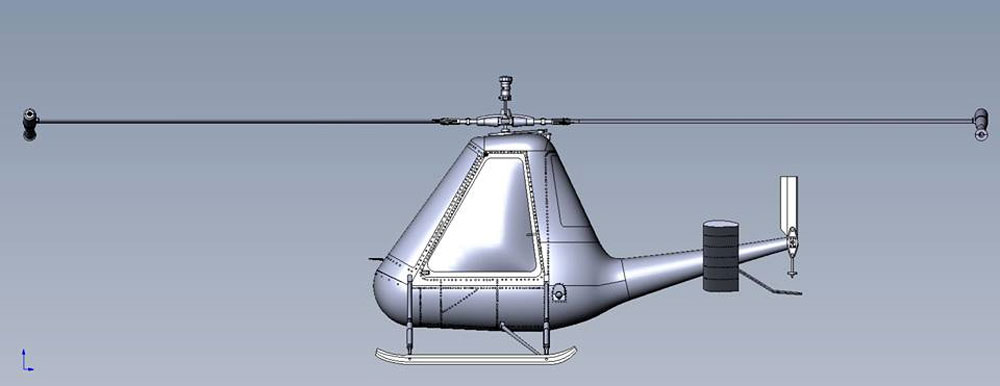 アメリカンヘリコプター XH-26 ジェットジープ プラモデル (AMP 1/48 プラスチックモデル No.48007) 商品画像_4