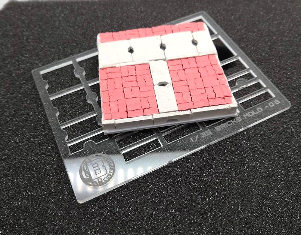 ブリック モールド TYPE 06 抜き型 (Becky Customizer Bricks mold (ブリック モールド) No.006) 商品画像_1