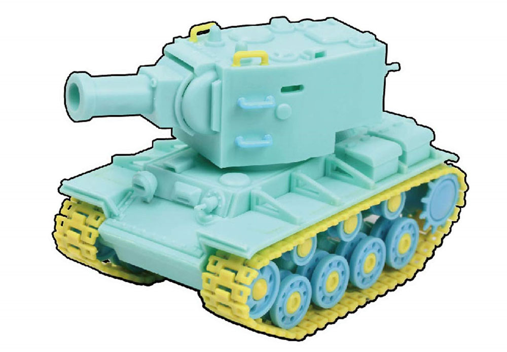KV-2 プラモデル (童友社 カラフルキュートタンク No.001) 商品画像_3