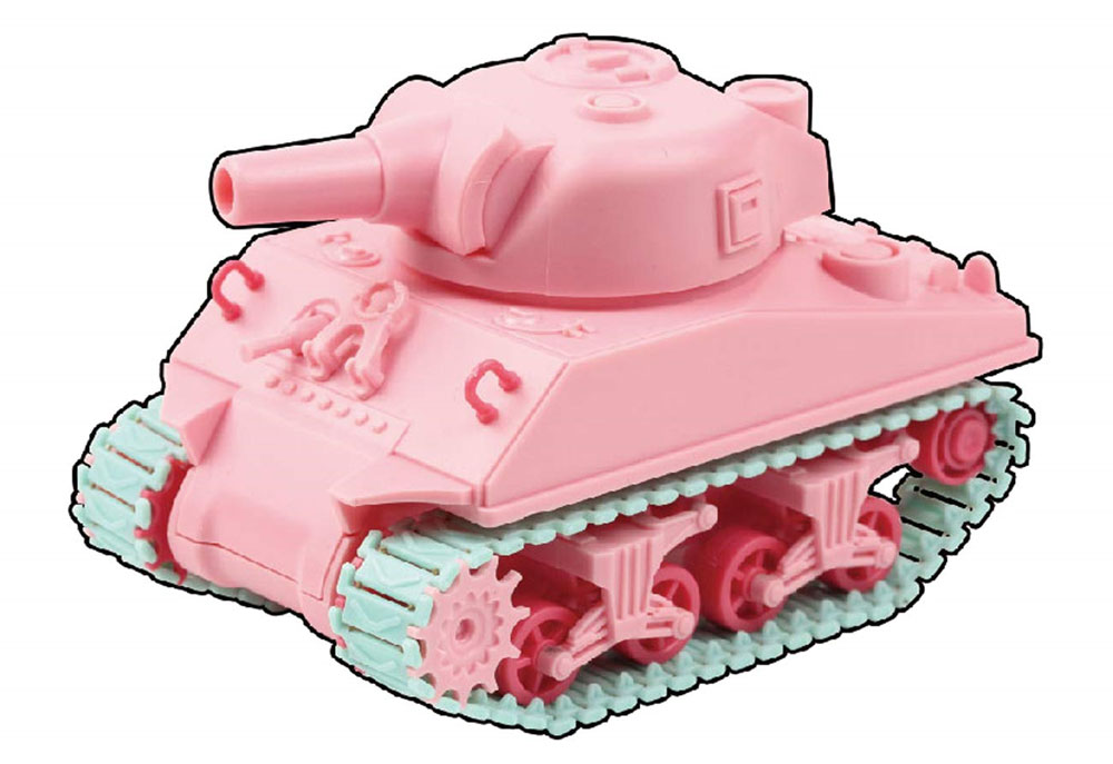 M4 シャーマン プラモデル (童友社 カラフルキュートタンク No.002) 商品画像_3
