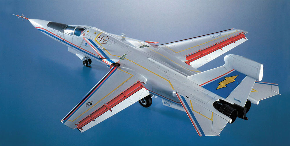 EF-111A レイブン エレクトリック フォックス プラモデル (ハセガワ 1/72 飛行機 限定生産 No.02300) 商品画像_2