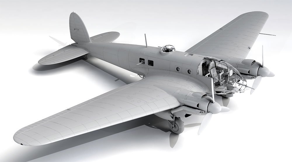 ハインケル He111H-20 爆撃機 プラモデル (ICM 1/48 エアクラフト プラモデル No.48264) 商品画像_2