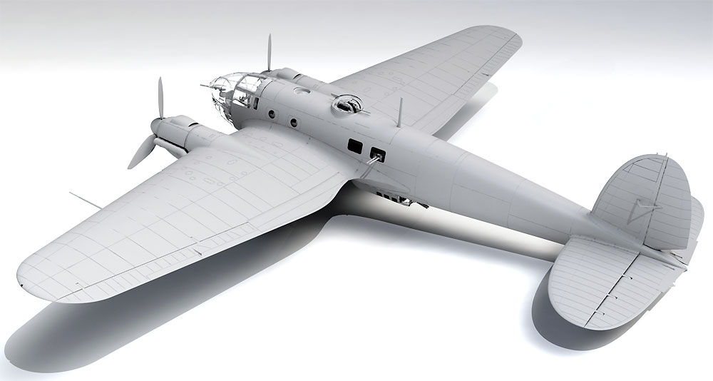 ハインケル He111H-20 爆撃機 プラモデル (ICM 1/48 エアクラフト プラモデル No.48264) 商品画像_3