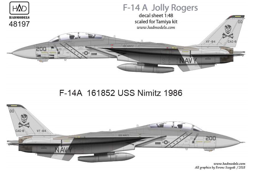 F-14A トムキャット 1 144 VF-1 空母エンタープライズ搭載機 - 航空機