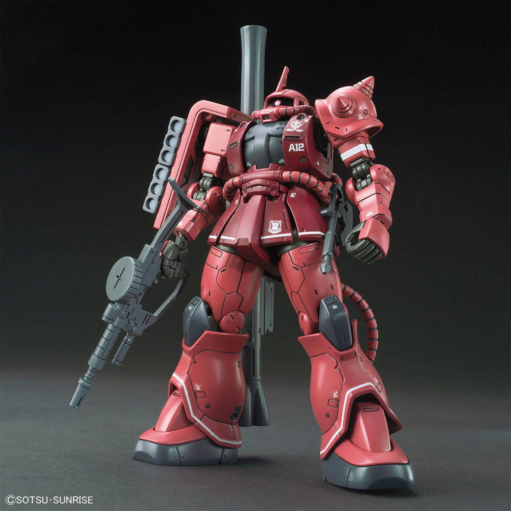 MS-06S シャア専用 ザク 2 赤い彗星Ver. プラモデル (バンダイ HG ジ・オリジン No.024) 商品画像_1