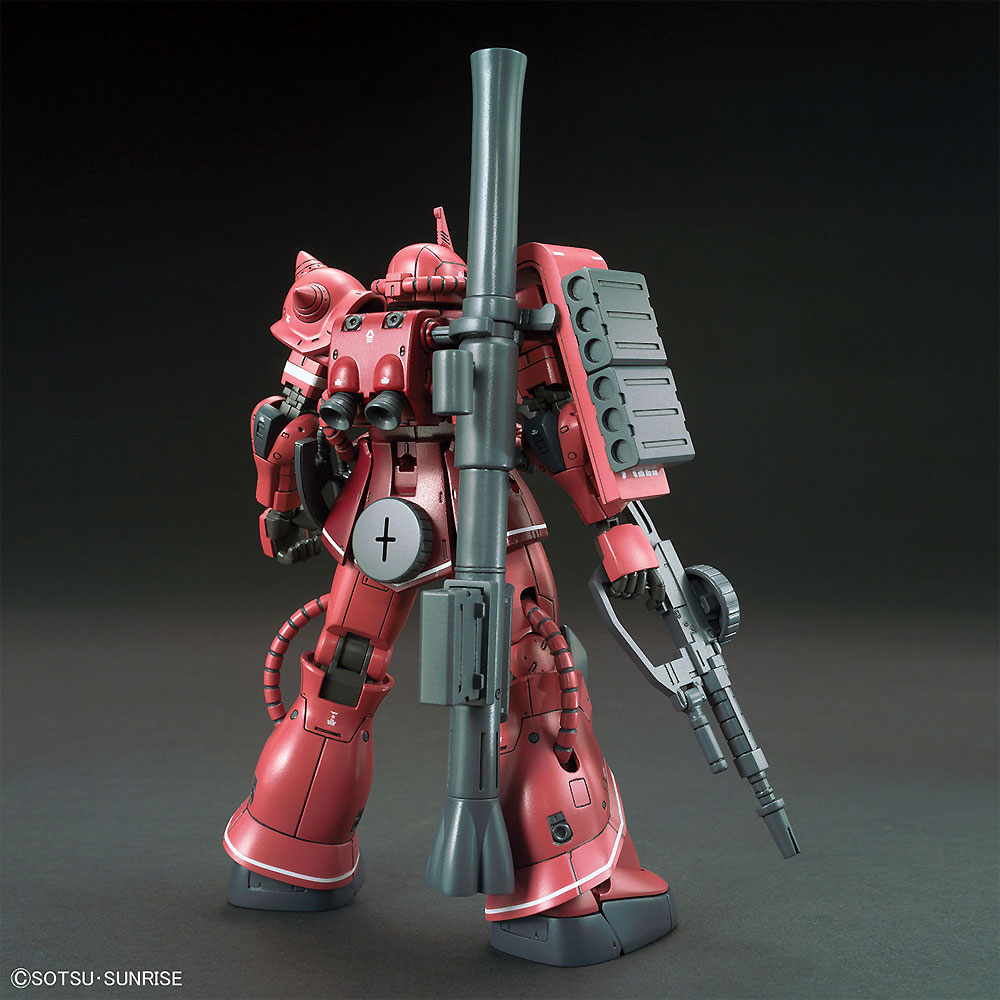 MS-06S シャア専用 ザク 2 赤い彗星Ver. プラモデル (バンダイ HG ジ・オリジン No.024) 商品画像_2