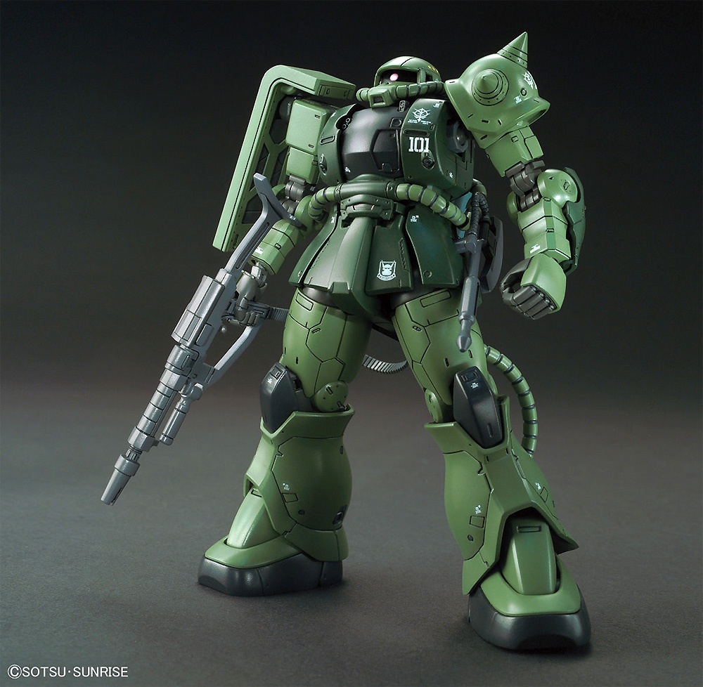 MS-06C-6/R6 ザク 2 C-6/R6型 プラモデル (バンダイ HG ジ・オリジン No.025) 商品画像_1