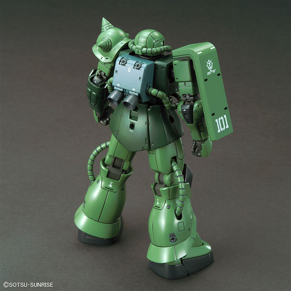 MS-06C-6/R6 ザク 2 C-6/R6型 プラモデル (バンダイ HG ジ・オリジン No.025) 商品画像_2