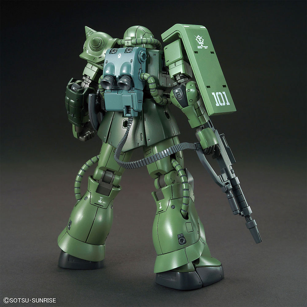 MS-06C-6/R6 ザク 2 C-6/R6型 プラモデル (バンダイ HG ジ・オリジン No.025) 商品画像_3