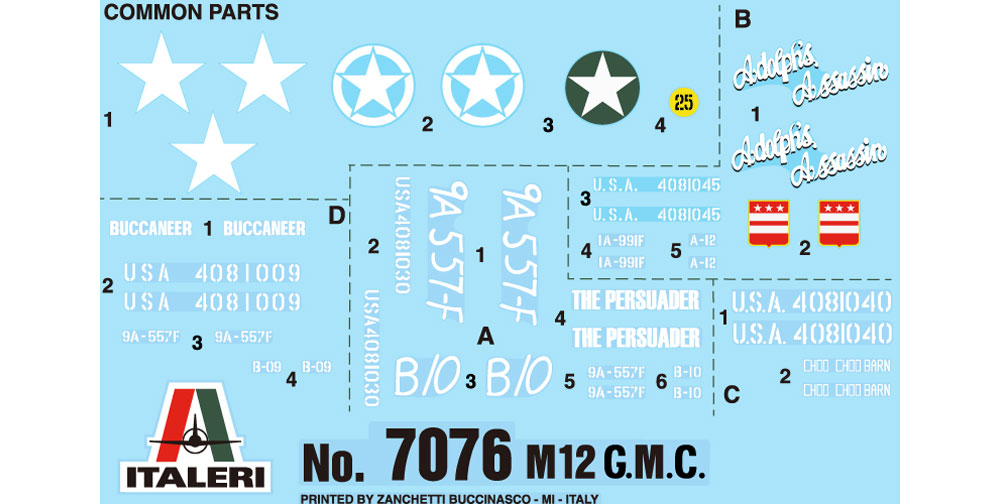 M12 155mm 自走砲 プラモデル (イタレリ 1/72 ミリタリーシリーズ No.7076) 商品画像_1