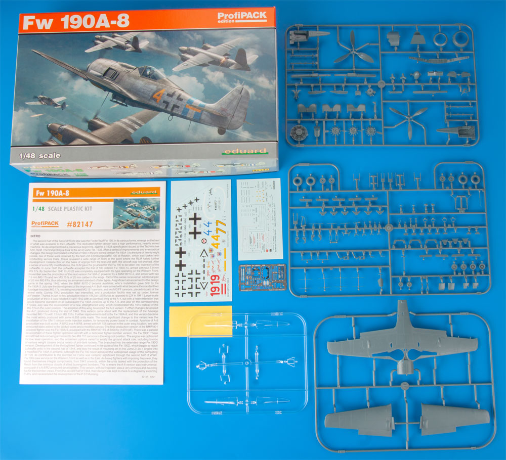 フォッケウルフ Fw190A-8 プラモデル (エデュアルド 1/48 プロフィパック No.82147) 商品画像_1