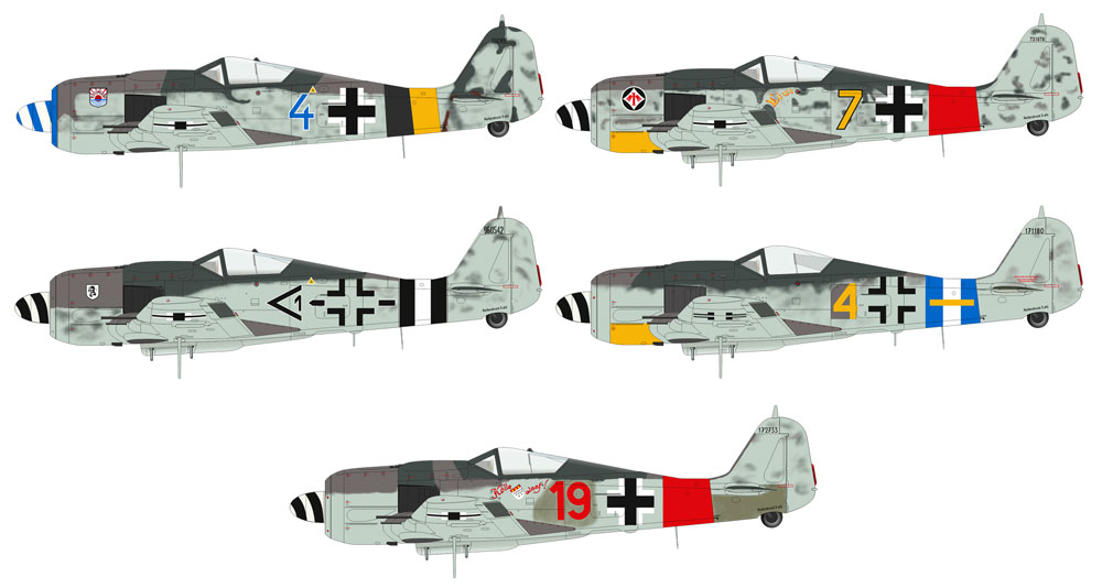 フォッケウルフ Fw190A-8 プラモデル (エデュアルド 1/48 プロフィパック No.82147) 商品画像_2