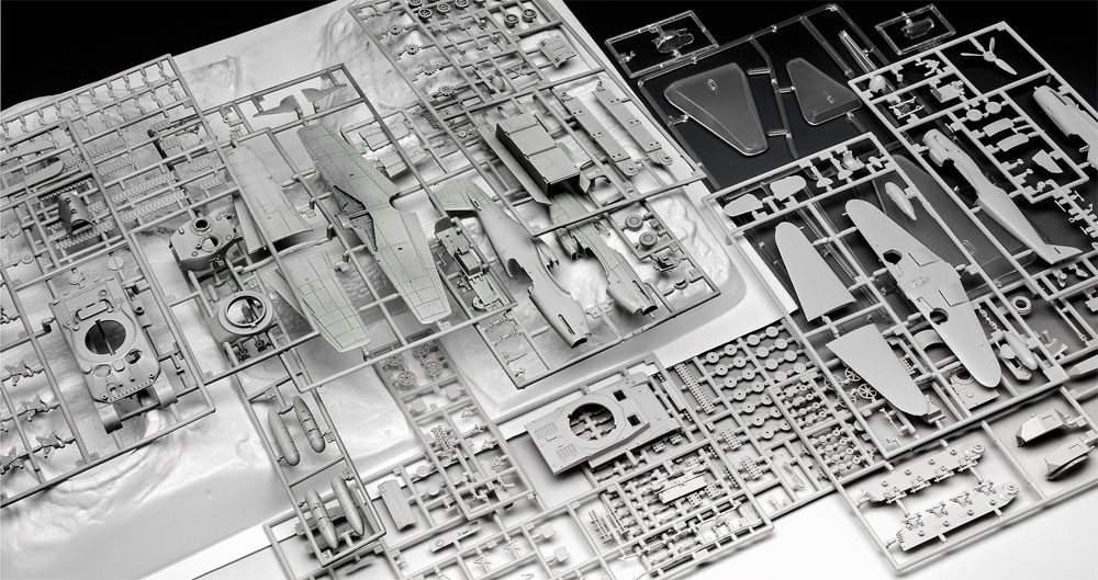 75th アニバーサリーセット D-DAY プラモデル (レベル 1/72 飛行機 No.03352) 商品画像_1