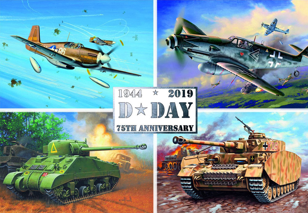 75th アニバーサリーセット D-DAY プラモデル (レベル 1/72 飛行機 No.03352) 商品画像_3