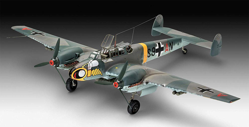 メッサーシュミット Bf110C-2/C-7 プラモデル (レベル 1/32 Aircraft No.04961) 商品画像_2